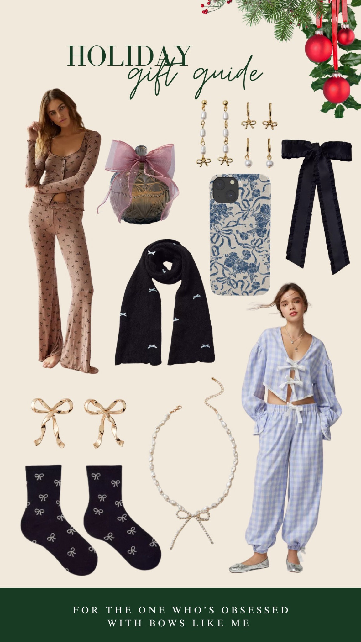 Holiday Gift Guide for Her : for the one obsessed with bows like me 🎀 #urbanoutfitters #giftguideforher #stockingstuffers

#LTKHoliday #LTKGiftGuide #LTKSeasonal