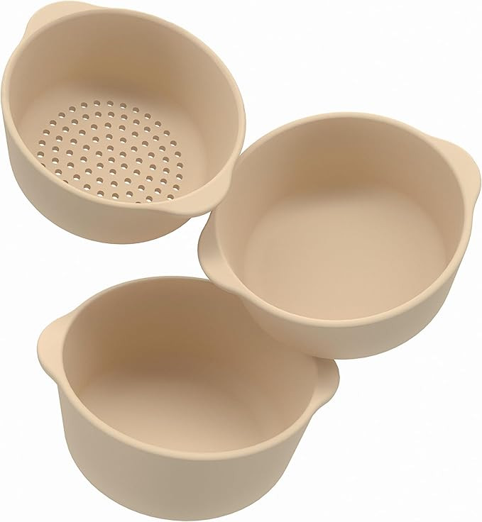 Inspire My Play - 3 x Nesting Bowls and Sieve - Perfect for Sensory PlayTray - Sensory Bin Access... | Amazon (US)