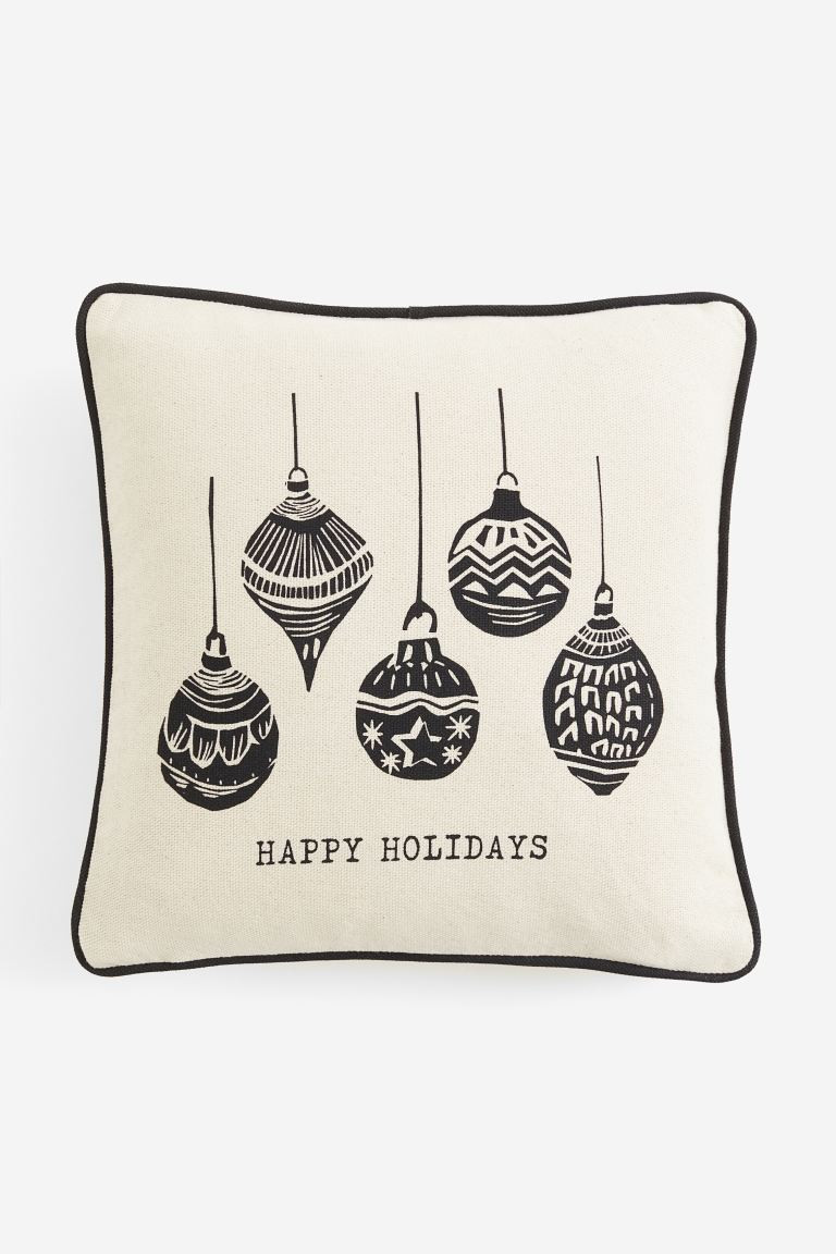 Print-motif Cushion Cover | H&M (US + CA)