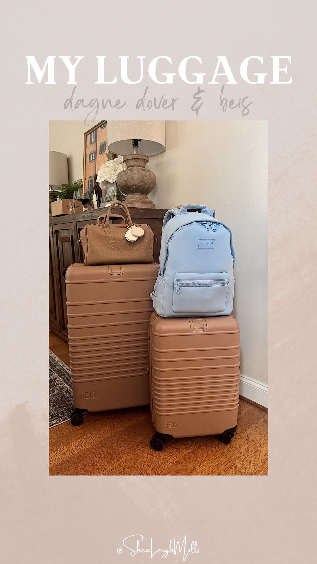 Travel essentials that do it all. I never leave without my BÉIS suitcases + Dagne Dover backpack and weekender!

For Dagne Dover purchases use code: SHEA20 for 20% off

#TravelStyle #LTKLuggage #BEISLuggage #DagneDover #CarryOnEssentials #ChicTravel 

 