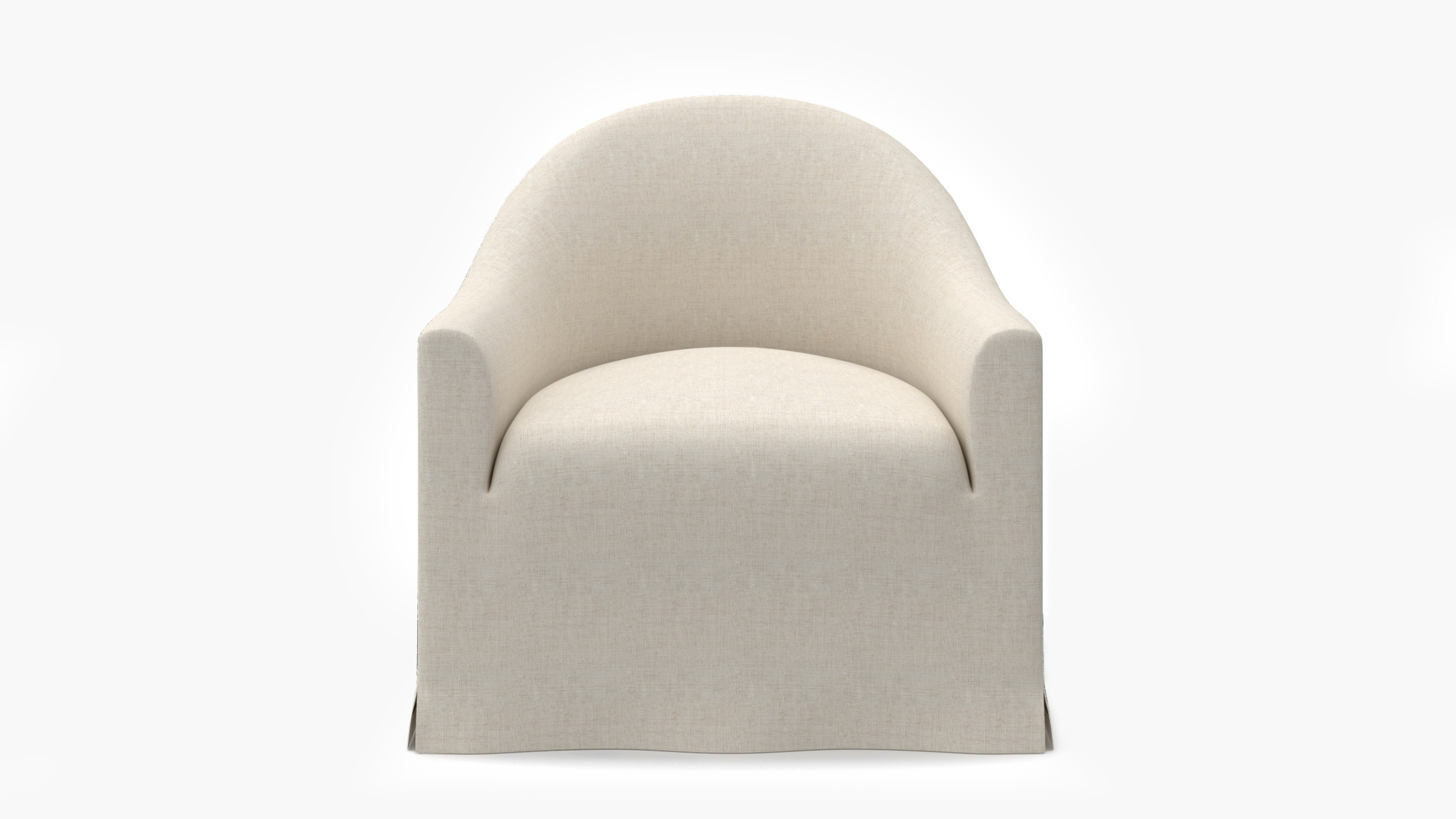Slipcover Swivel Chair | The Inside
