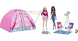 Barbie It Takes Two Camping Playset with Tent, 2 Barbie Dolls & 20 Pieces Including Animals, Tele... | Amazon (US)