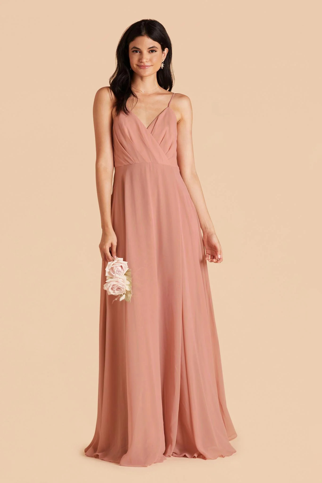 Kaia Dress - Dusty Rose | Birdy Grey