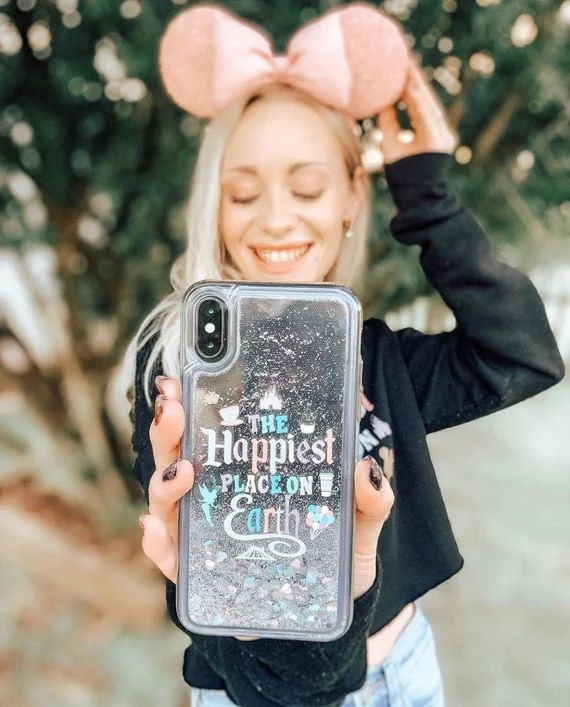 Disney iPhone Case, Disneyland Phone Case, The Happiest Place On Earth, Disney Accessories, Disne... | Etsy (US)