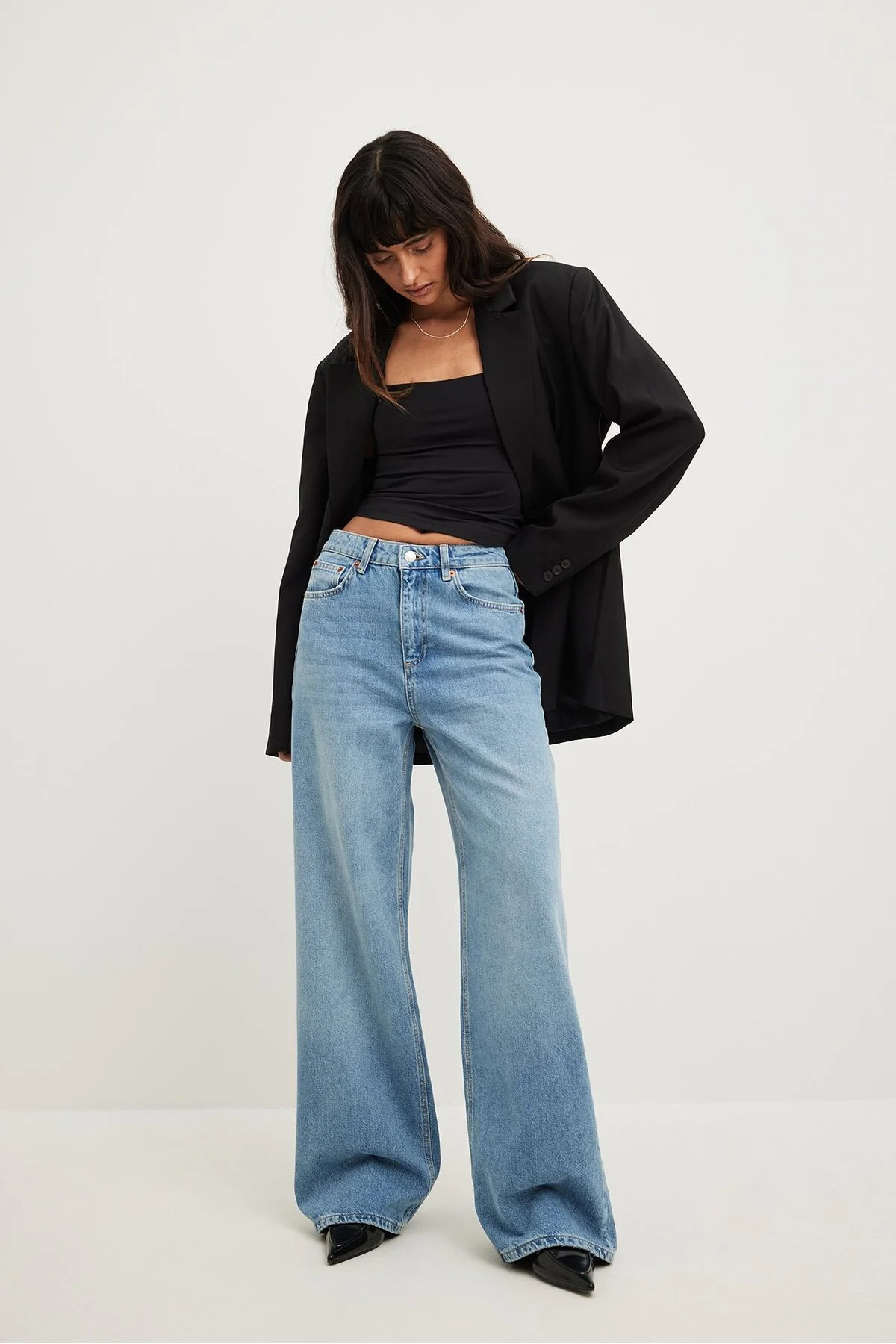Jeans - Blau - Wide Leg | Trendyol DE