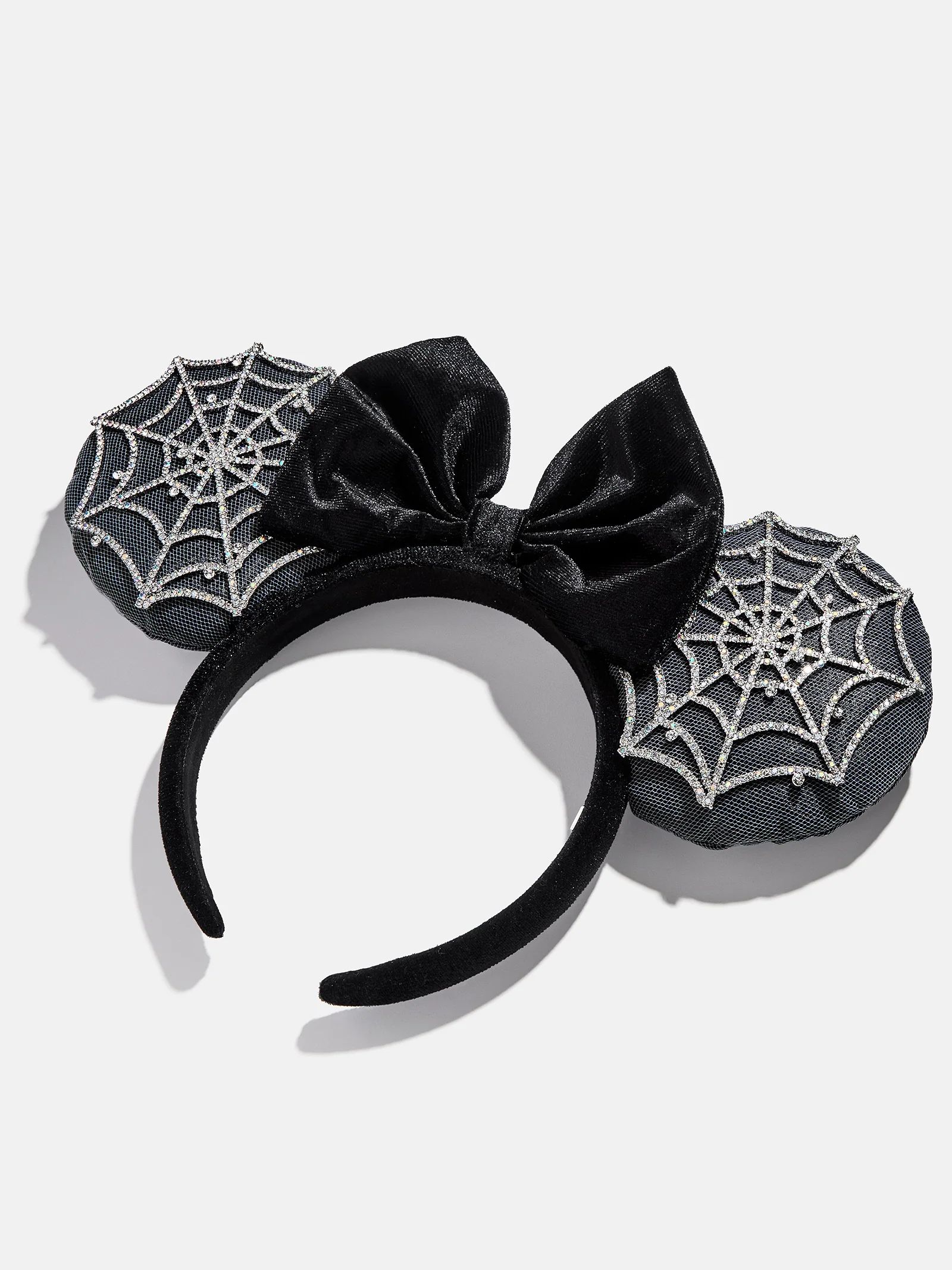 Minnie Mouse Disney Spiderweb Ears Headband - Minnie Mouse Spiderweb Ears | BaubleBar (US)