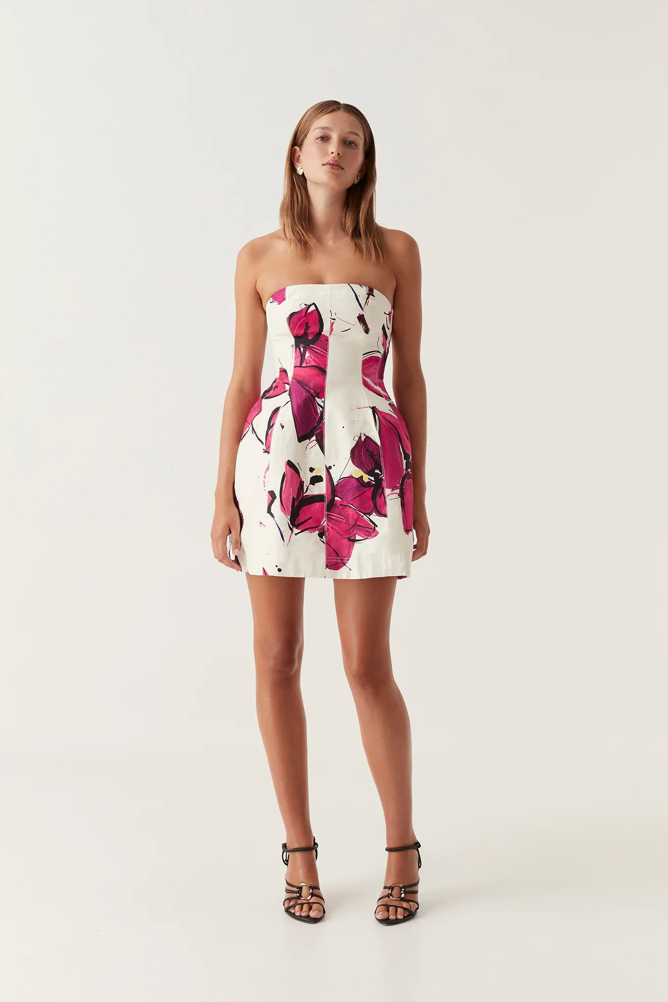 Baret Strapless Mini Dress | aje. (US, UK, Europe, ROW)