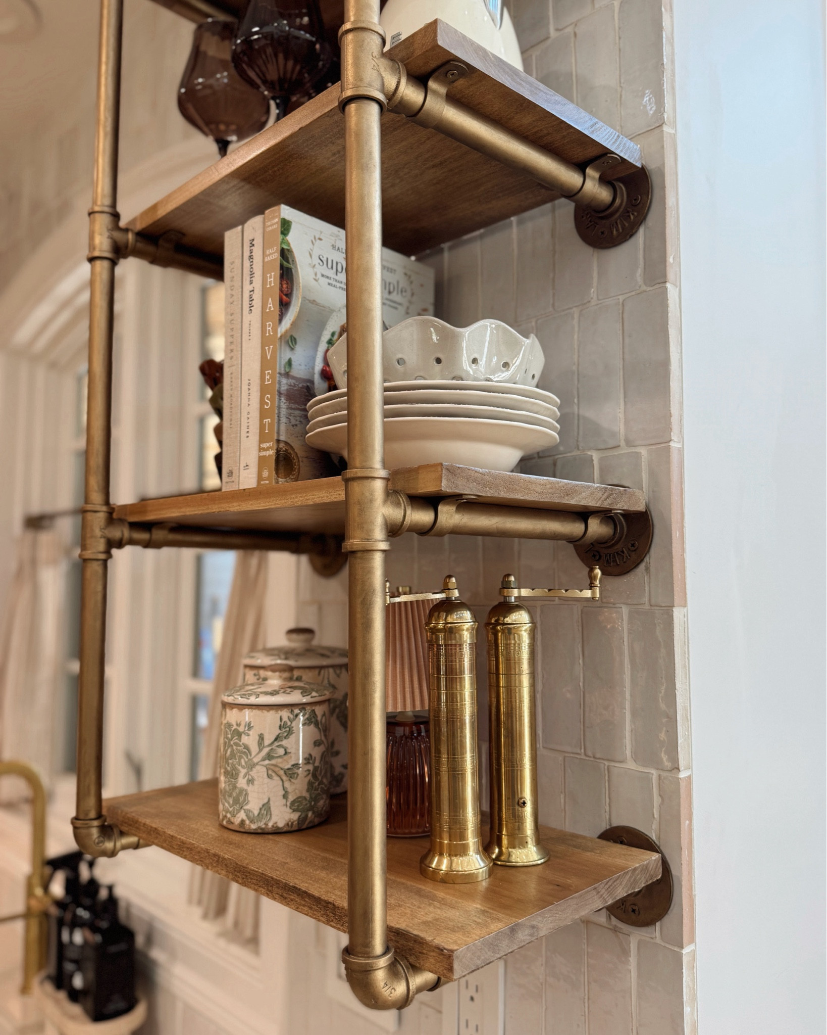 One of my fave projects of all time 🥹🤌🏼🔨 our DIY kitchen bistro shelves from start to finish! I linked everything I could for ya 🤎 saved SOOOOO MUCH! 

DIY / home projects / lowes / Home Depot / kitchen shelving / home decor / Amazon / shelf / shelf styling / Holley Gabrielle 

#LTKHome #LTKFamily #LTKStyleTip