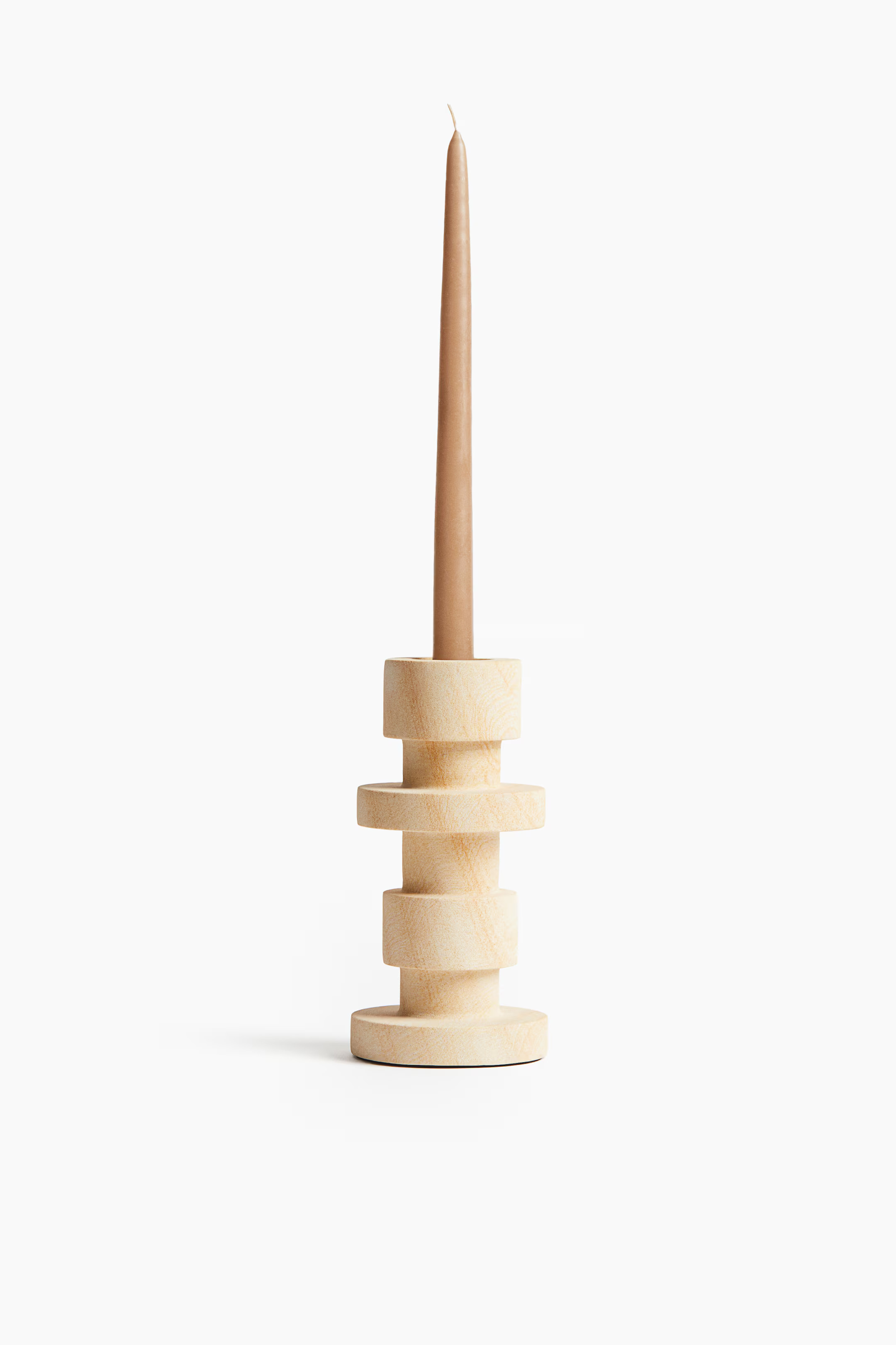 Large Sandstone Candleholder | H&M (US + CA)