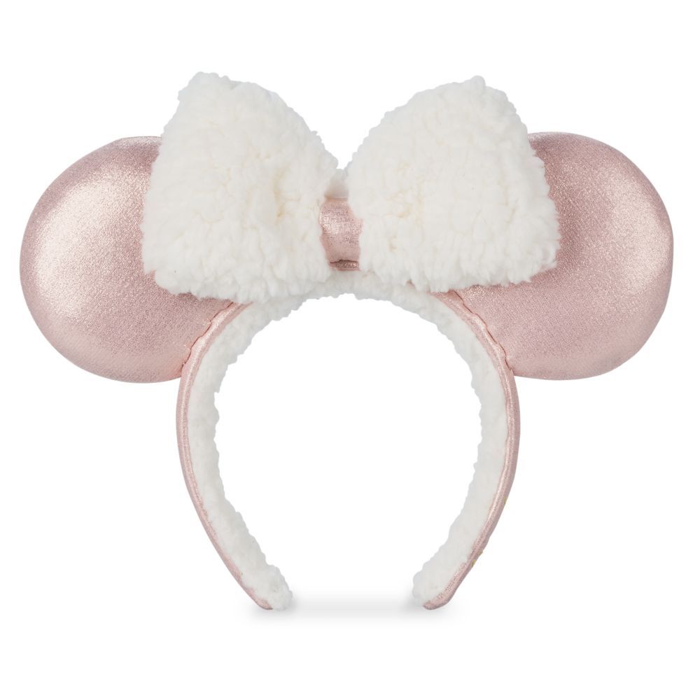 Minnie Mouse Sherpa Winter Ear Headband | Disney Store