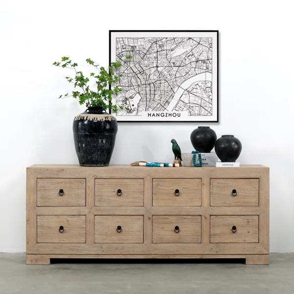 Capri 88.6'' Solid Wood Sideboard | Wayfair North America