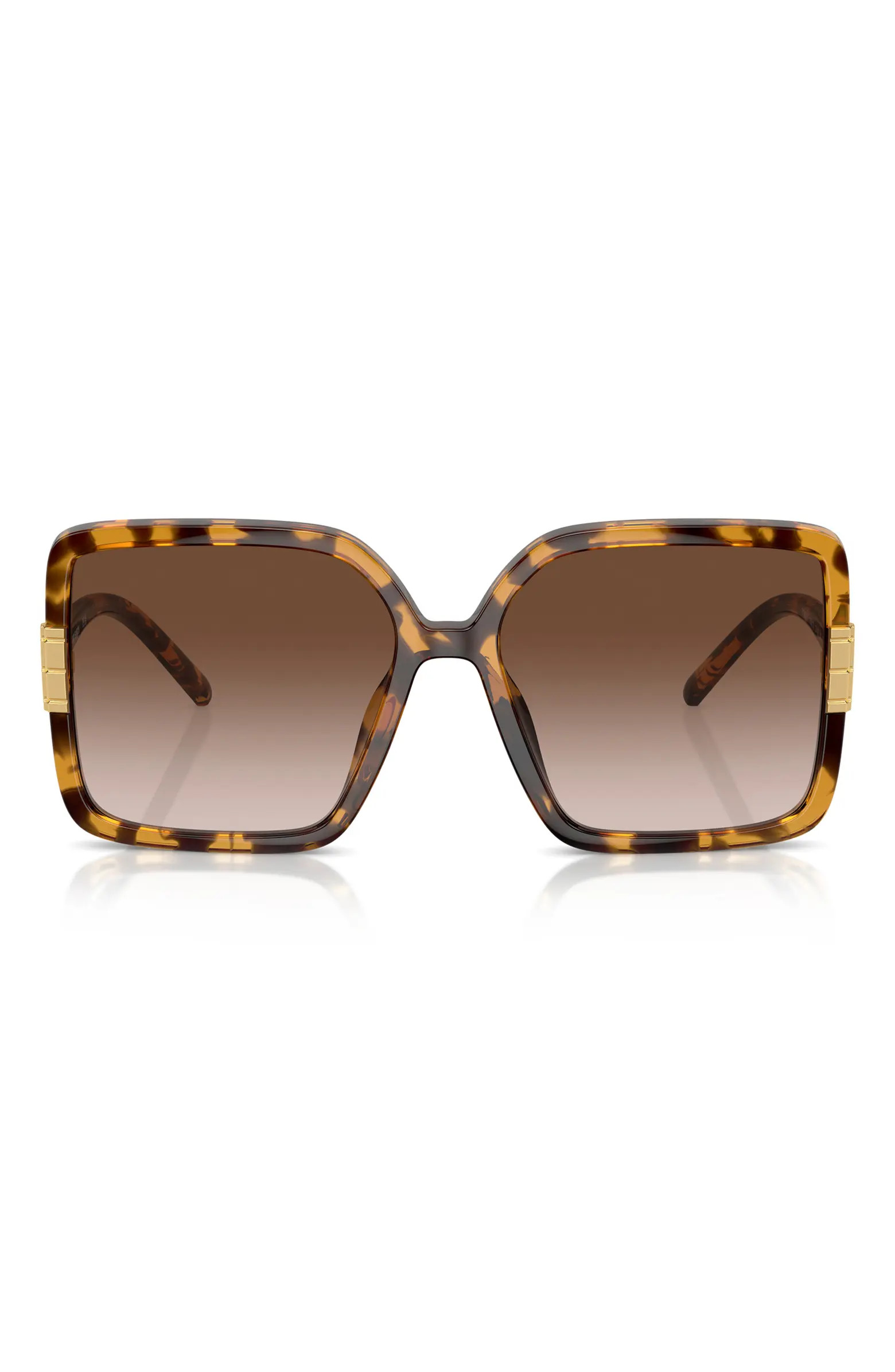 Tory Burch 57mm Gradient Square Sunglasses | Nordstrom | Nordstrom
