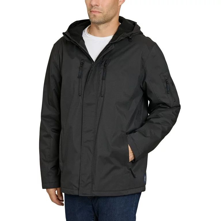 IZOD Men's Tech Racer Jacket with Hood, Sizes S-2XL | Walmart (US)