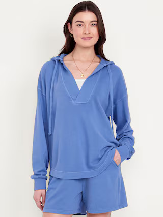 SoComfy Oversized Tunic Hoodie Sweatshirt | Old Navy (US)