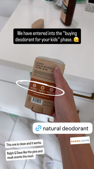 Ralph & Dave love this natural deodorant! 

 #LTKmomlife #LTKU #LTKHome