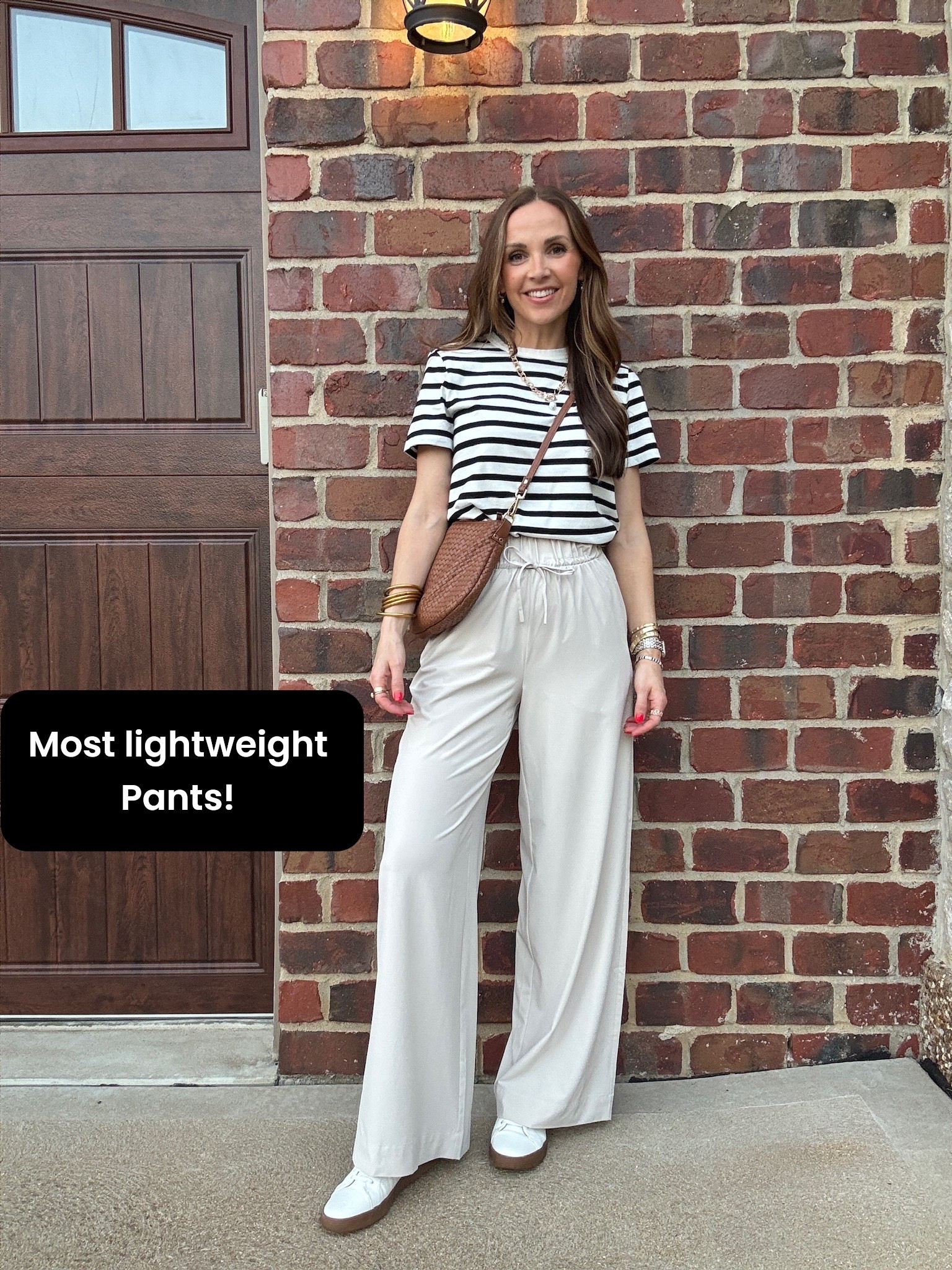 I loved these pants in the blue and black, I had to try the beige. These pants are so lightweight and only $32. Come in multiple lengths

#LTKootd #LTKgrwm