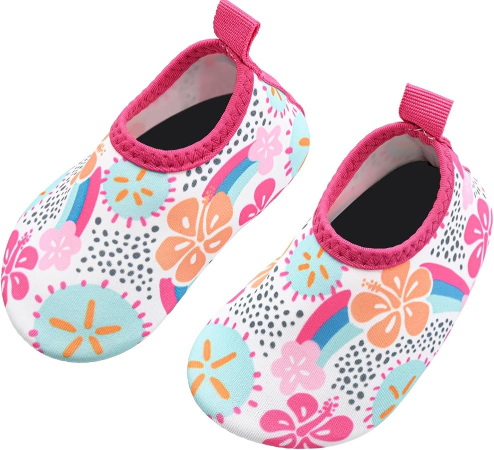 Bigib Toddler Kids Infant Boys Girls Water Shoes Aqua Socks | Amazon (US)