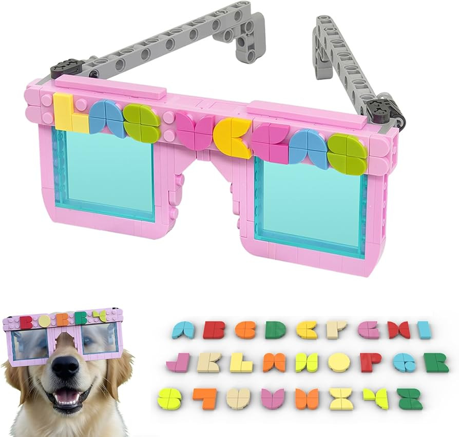 F1 Las Vegas Glasses Building Set, Formula One Racing Car Grand Prix, Custom Letter Brick, Compat... | Amazon (US)