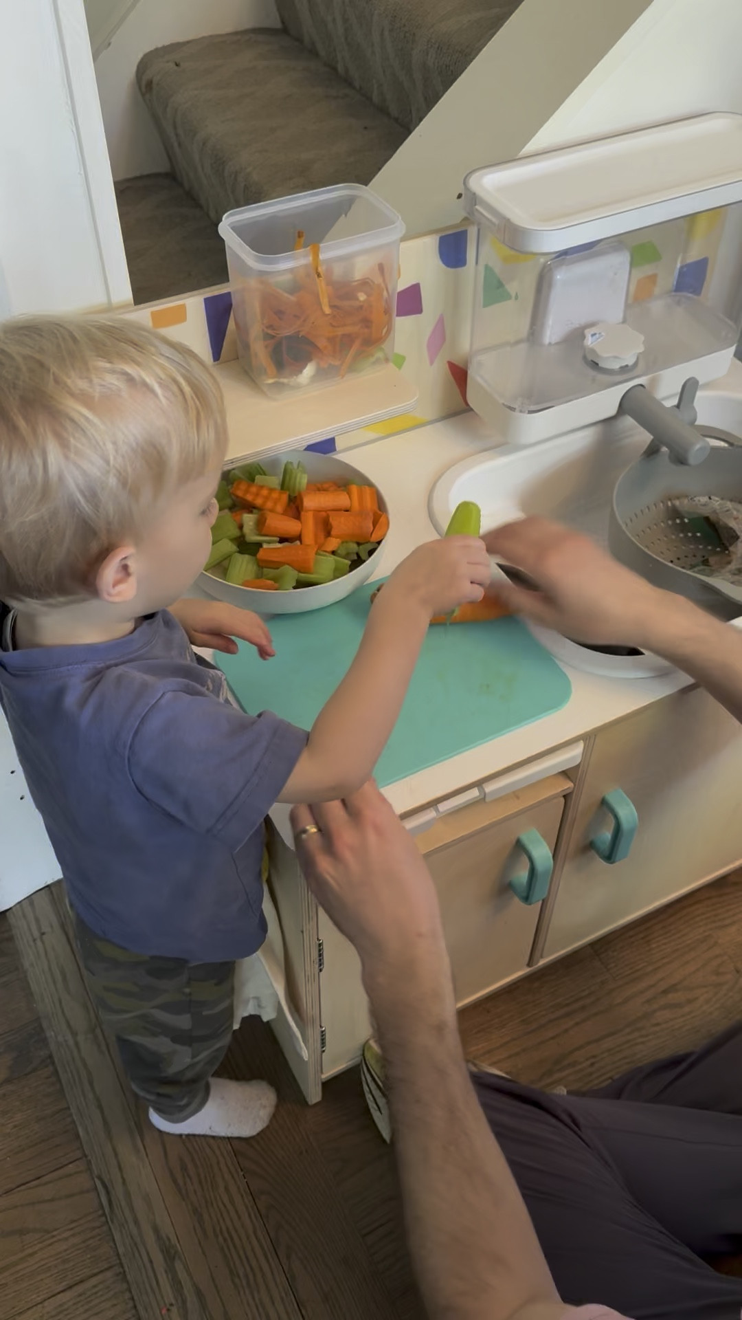 For Christmas, we got Liam the love every functional kitchen and it is the best thing! He’s helping us prepare dinner tonight! Would also be a great birthday gift for toddlers! 

#LTKHome #LTKFamily #LTKKids
