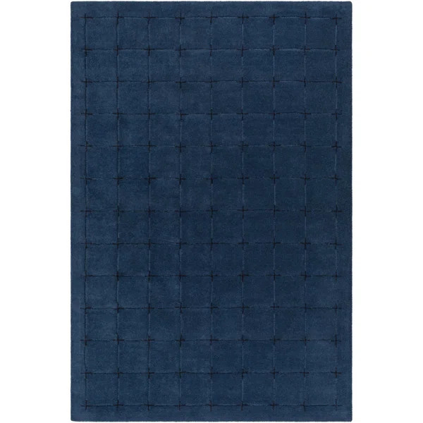 Mallory Marine Blue Hand Tufted Area Rug | AllModern