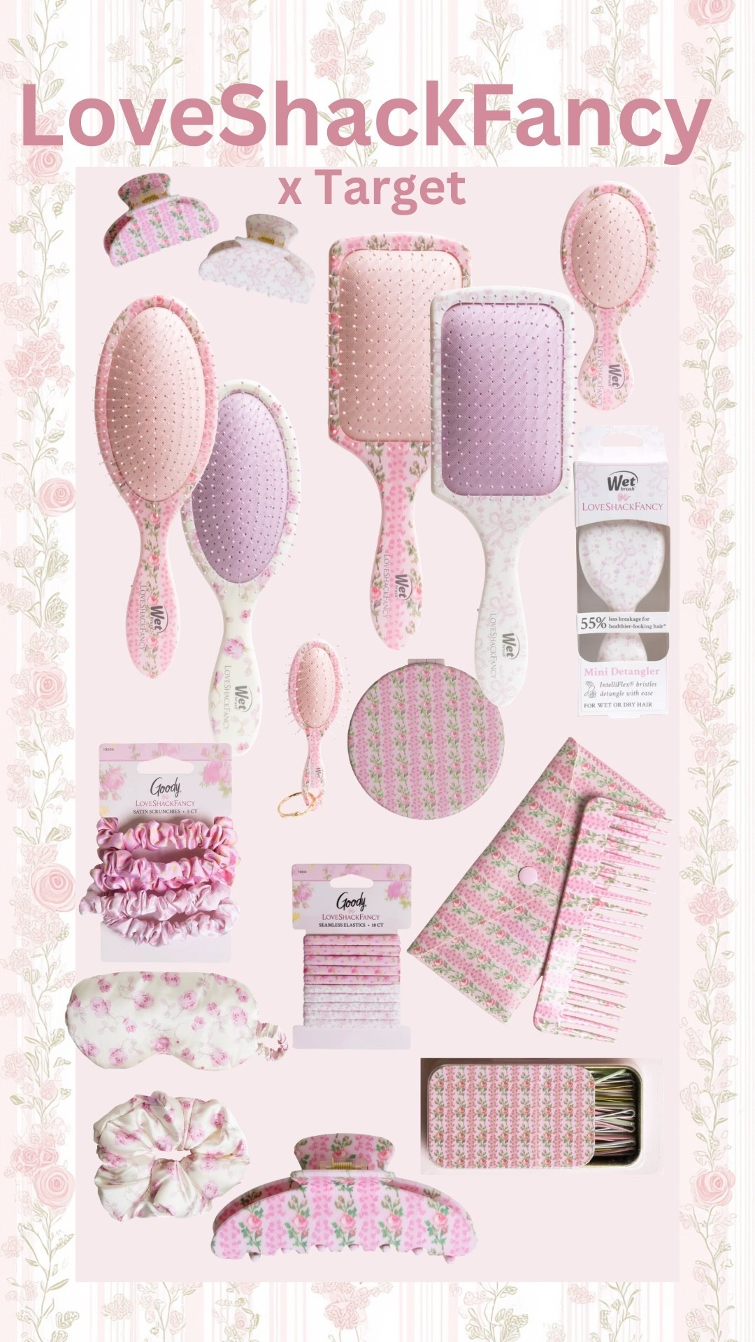 The LoveShackFancy x Target collection is one of the most anticipated Target collaborations of the year, featuring everything from back-to-school supplies and office accessories to beauty products, clothing, and gifts. 🎀💕🌸 If you’re searching for LoveShackFancy Target school supplies, cute office supplies, dorm room essentials, floral notebooks, planners, pens, desk accessories, hair brushes, hair accessories, or feminine fashion finds, I’ve rounded up the best pieces from the collection. The partnership also includes adorable beauty favorites from Wet Brush and Goody, making it easy to add a touch of LoveShackFancy’s signature floral, bow-filled, coquette aesthetic to your everyday routine.

Whether you’re shopping for back-to-school essentials for kids, classroom supplies, office organization, dorm decor, teacher gifts, beauty accessories, or affordable LoveShackFancy fashion, these are the standout finds worth grabbing. Many items are selling out quickly, but Target has been restocking select LoveShackFancy x Target products periodically, so be sure to check back often if your favorites are unavailable. I’ll continue updating my picks as new restocks appear, making this your go-to guide for the best LoveShackFancy x Target finds and must-have pieces from the collection.💗@Target @LoveShackFancy

#LTKSaleAlert #LTKSeasonal #LTKBeauty