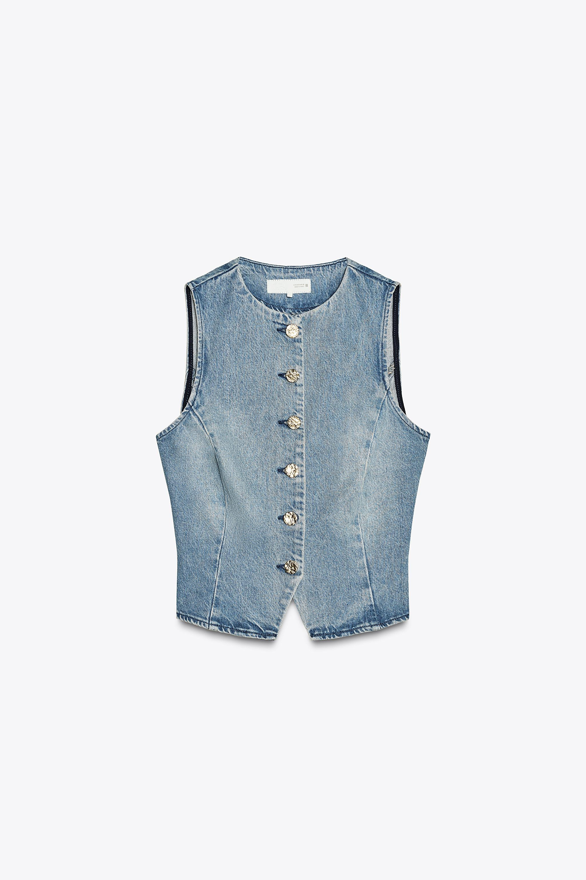 Z1975 DENIM WAISTCOAT | Zara US
