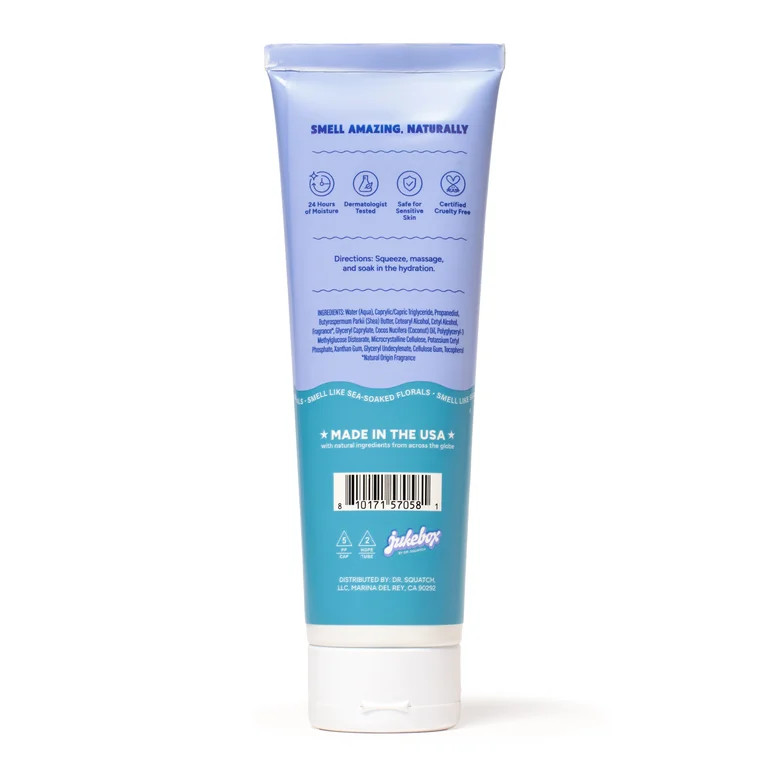 Jukebox Natural Women's Body Lotion – 24-Hour Moisture – Safe for Sensitive Skin – Sky Blue... | Walmart (US)
