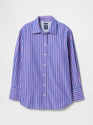 Organic Cotton Poplin Big Shirt | Gap (US)