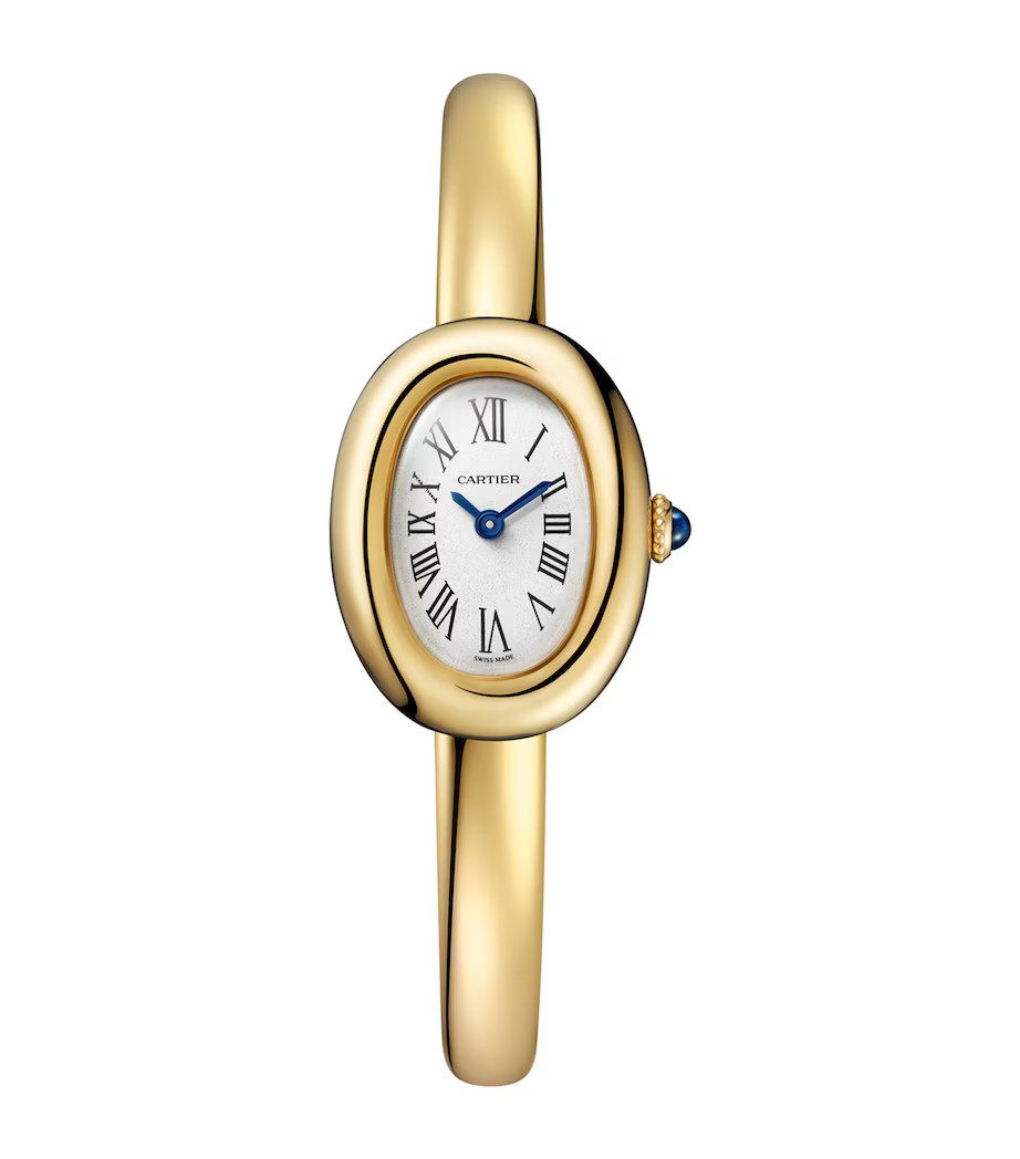 Mini Yellow Gold Baignoire Watch 18.7mm (Size 17) | Harrods