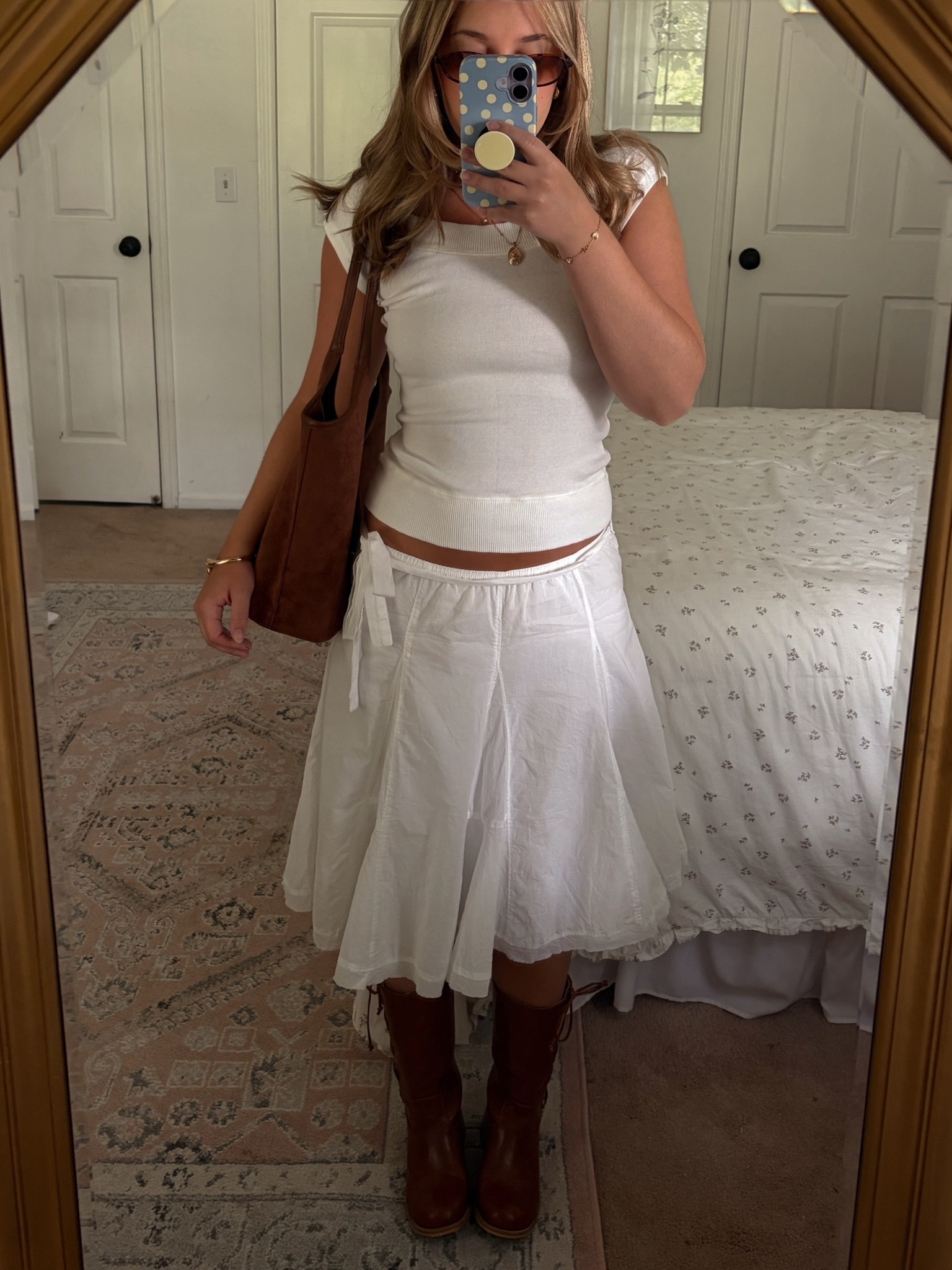 skirt is brandy melville