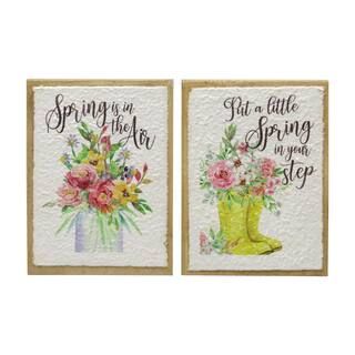 Assorted 8" Spring Floral Tabletop Sign by Ashland® | Michaels Stores