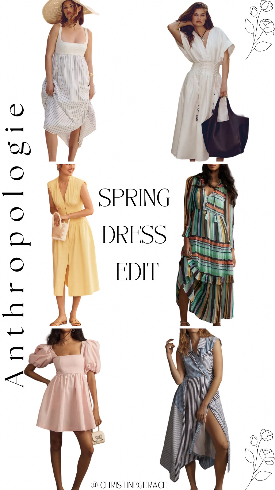 Anthropologie spring dress finds ! 

Spring break outfit, vacation dress, spring dress, Easter outfit , spring sales 

#LTKstyletip #LTKSpringSale #LTKtravel