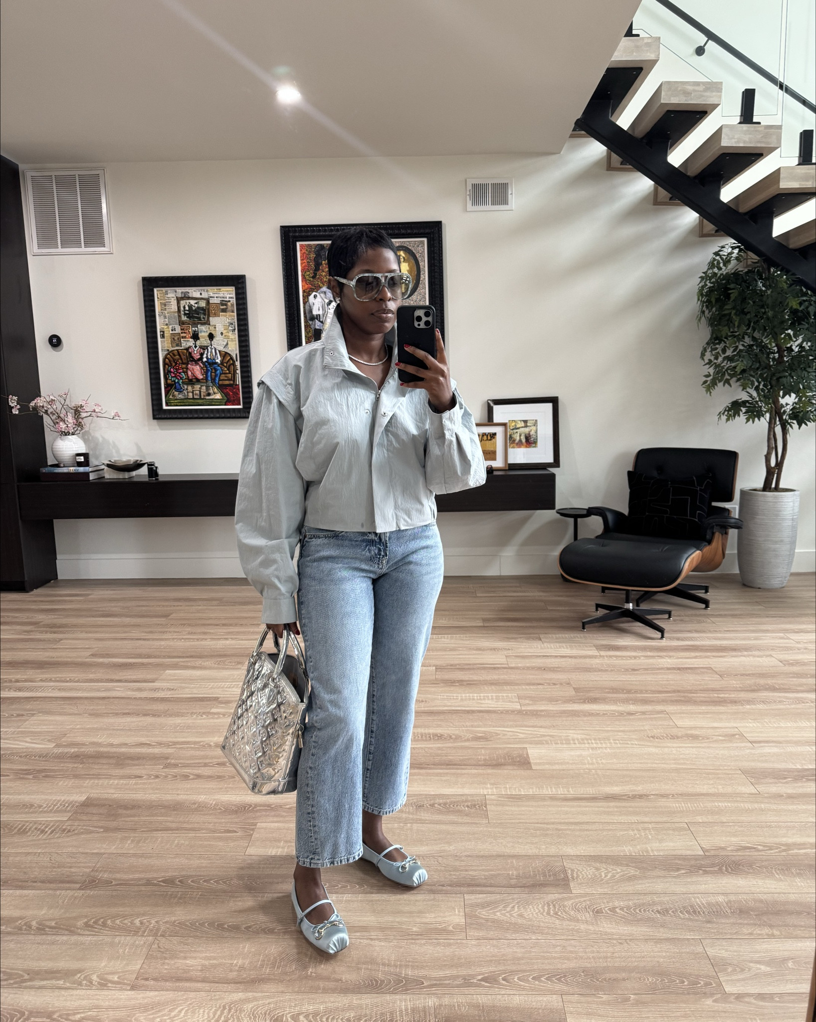 #OOTD spring edition! 

Zara denim & jacket
Jewelry from Swarovski 
Shoes from Gucci

#LTKU #LTKSeasonal #LTKootd