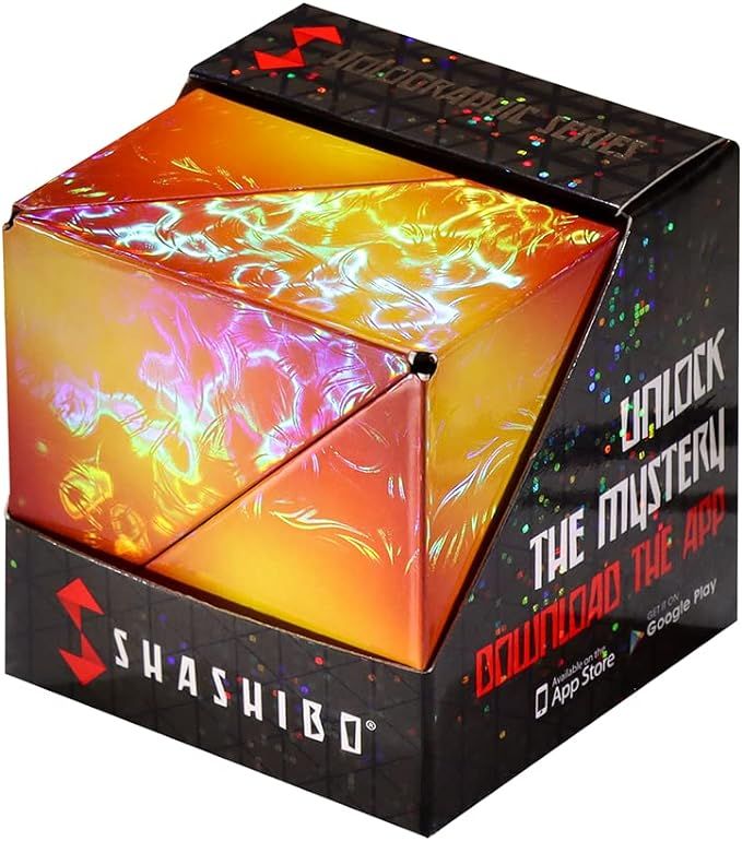 SHASHIBO Shape Shifting Box - Award-Winning, Patented Fidget Cube w/ 36 Rare Earth Magnets - Tran... | Amazon (US)