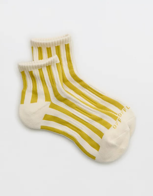 OFFLINE By Aerie Mesh Short Crew Sock | Aerie