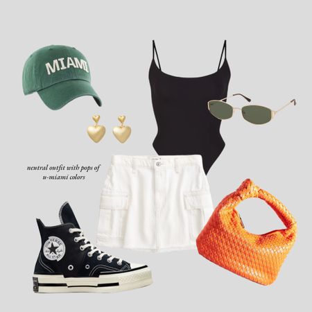 sporting event outfit inspiration - university of miami edition 

// sporting event, baseball outfit, Miami, cargo skirt

#LTKMostLoved #LTKshoecrush #LTKSeasonal