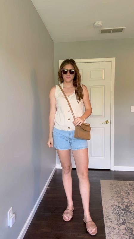 Comment NEUTRAL to shop. This ribbed sweater vest is the perfect neutral to add to your capsule wardrobe for summer!! 🙌🏻 Comes in multiple color, great quality and runs true to size. Under $35z 

#LTKFindsUnder50 #LTKVideo #LTKStyleTip