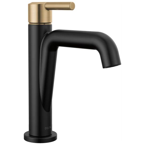 Nicoli Single Hole Bathroom Faucet with Drain Assembly, Single Handle Bathroom Sink Faucet | Wayfair North America