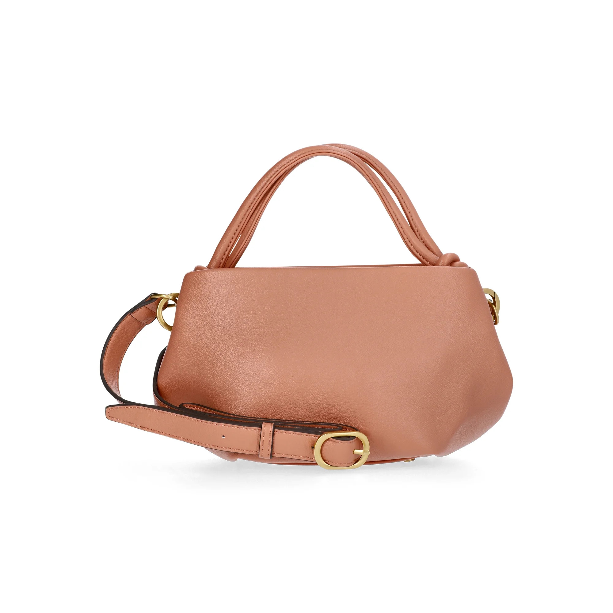 Scoop Women's Faux Leather Mini Satchel Bag, Terracotta | Walmart (US)
