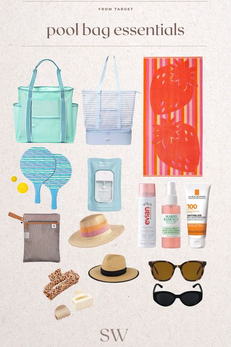 pool bag essentials from target! 🏊

#LTKSwim #LTKSeasonal #LTKFindsUnder50