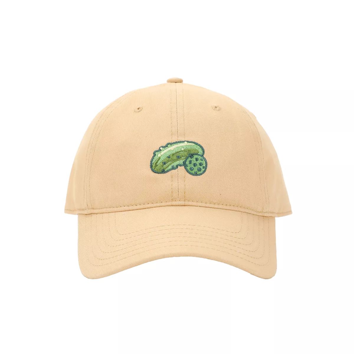 Pickleball Embroidered Pickle & Ball Tan Dad Hat | Target