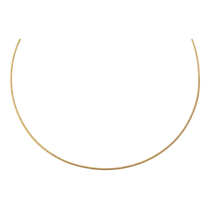 Solid Omega Chain Necklace | Adina Eden