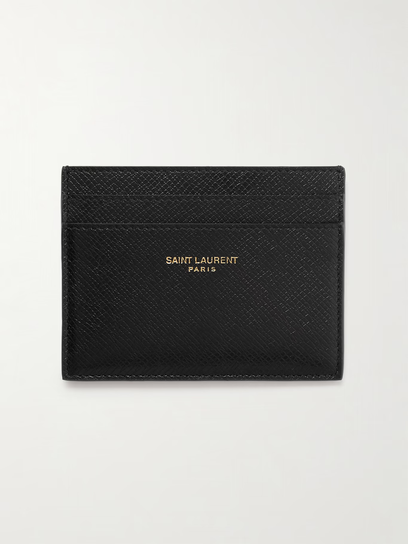 Logo-Print Upcycled Cross-Grain Leather Cardholder | Mr Porter (UK)