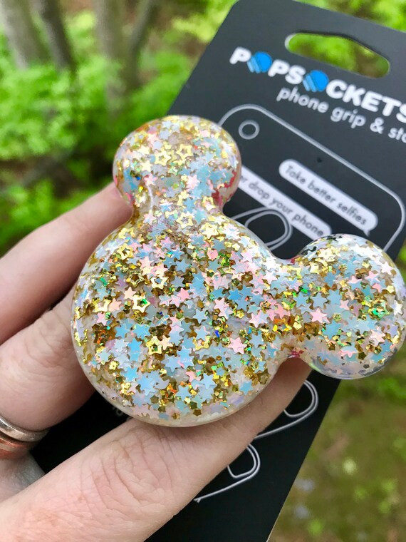 Disney Mickey inspired socket- Mouse Stardust phone grip | Etsy (US)