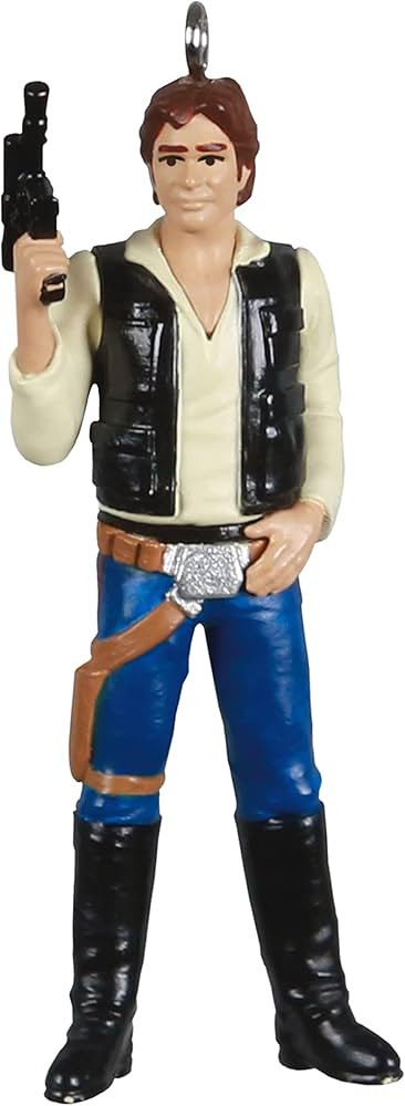Hallmark Keepsake Miniature Christmas Ornament 2021, Mini Star Wars Han Solo, 1.69" | Amazon (US)