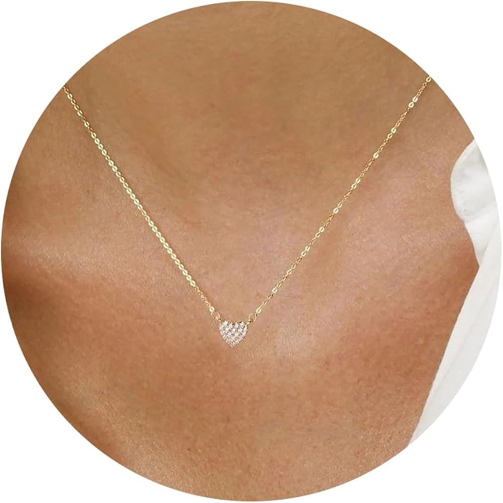 Gold Necklace for Women-14k Gold Plated Infinity Necklace Star Of David Necklace Evil Eye Cross P... | Amazon (US)