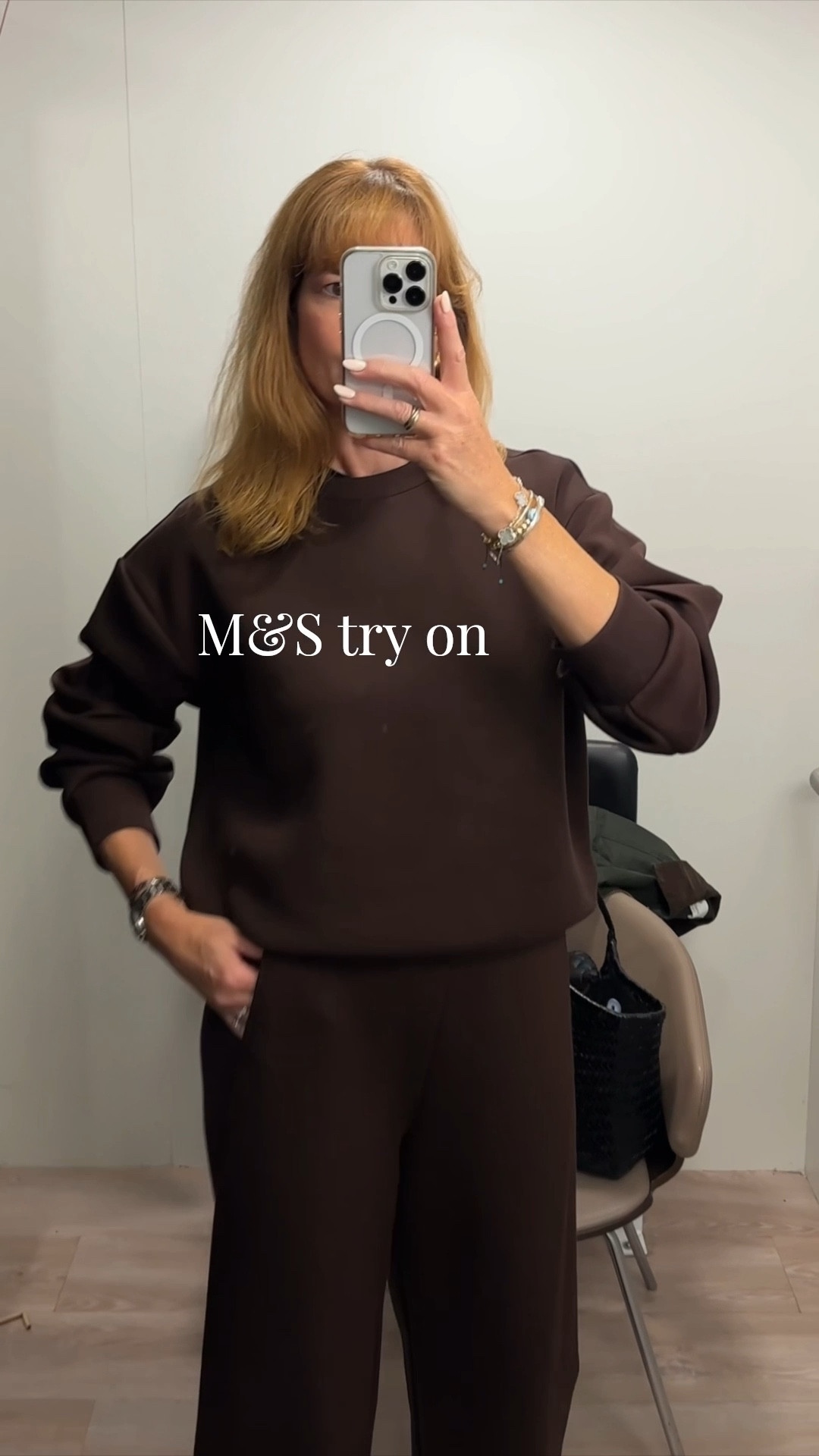 Scuba joggers and sweatshirt 
Joggers size 12 Long
Sweatshirt size M

#LTKautumn #LTKstyletip