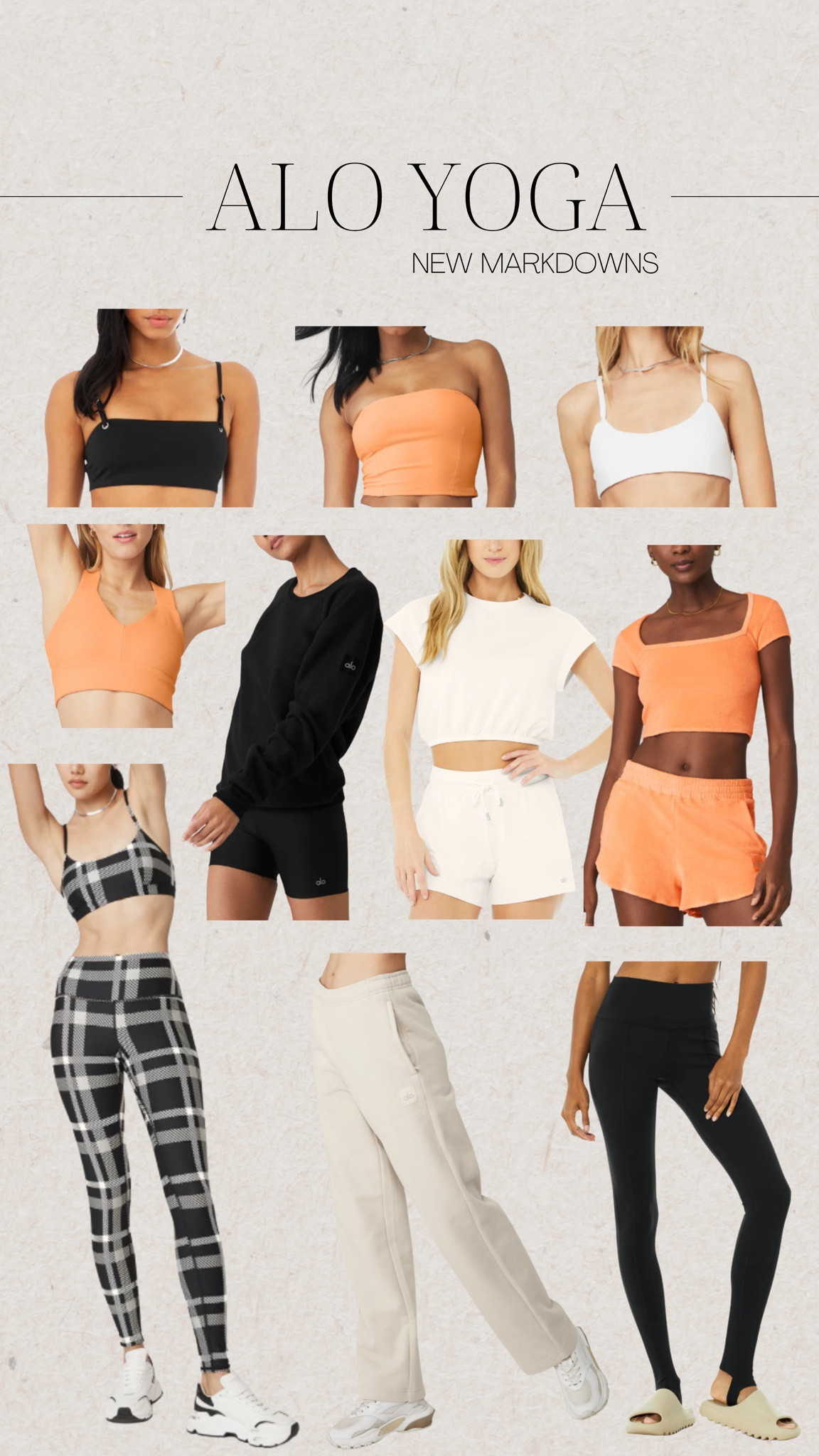 Alo yoga sale! New Alo markdowns

Athleisure, Alo, workout sets, fitness favorites, Pilates outfits 

#LTKSale #LTKunder100 #LTKunder50