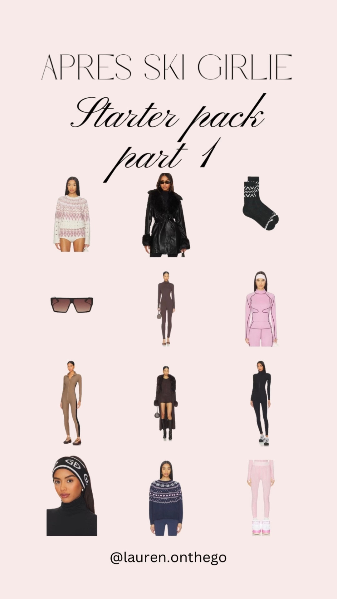 If you’re like me, and you just want a cute outfit to participate in all things apres-ski — look no further 

#LTKootd #LTKTravel