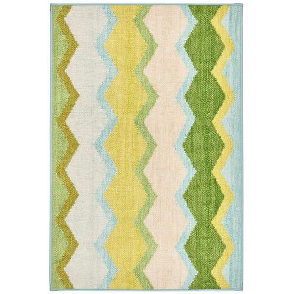 Safety Net Green Machine Washable Rug | Annie Selke